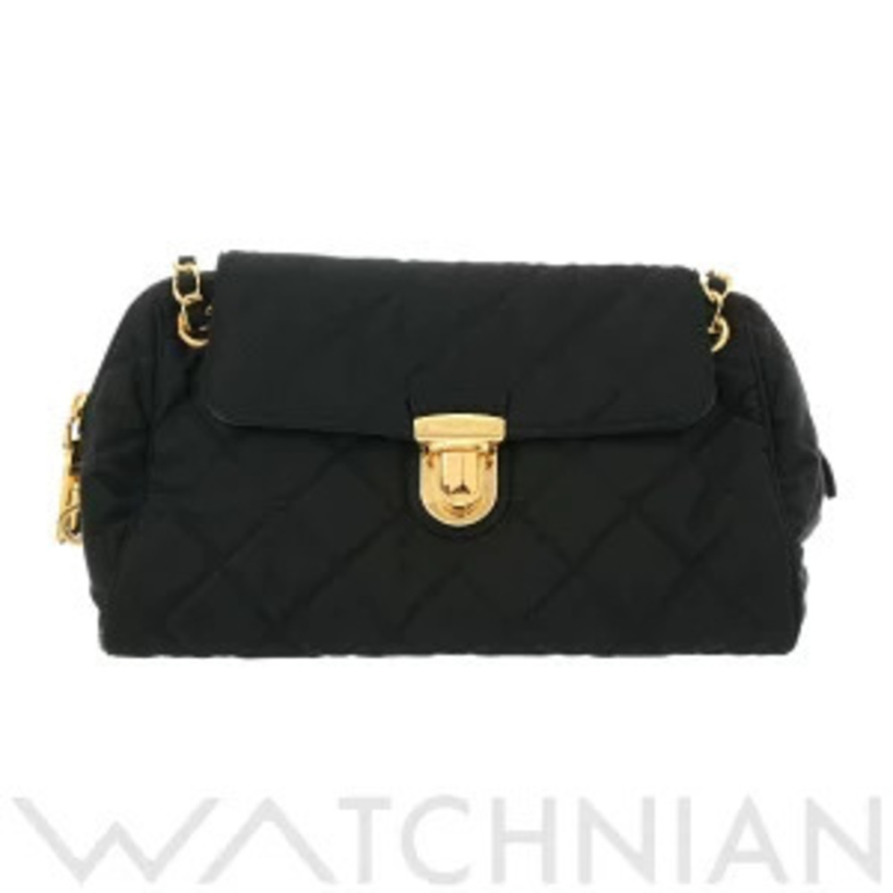 Prada Chain Shoulder Bag Black Handbag